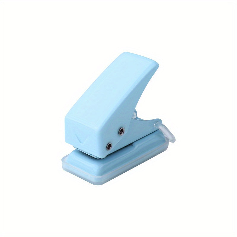 Mini Puch 6mm Hole Puncher Binder Punch for Kids Classroom Supplies