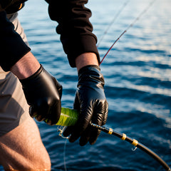 100pcs Nitrile Gloves - Durable Hand Protector for Fishing