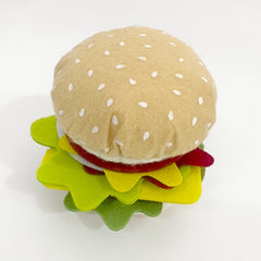Felt Food Hamburger Sandwich Game Food Set 28 Pieces