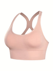 3pcs Wireless Push Up Sports Bras Comfy & Breathable