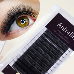 12 Rows Cluster Eyelashes Curling Extension Grafting False Eyelashes