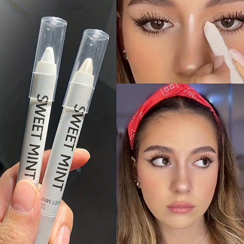 Foam Highlighter Pen Eyeliner Brightening Pearly Matte Eyeshadow Stick