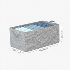 Large Capacity Storage Basket with High Handle Non-woven Fabric Storage Box