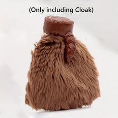 9pcs Mini Building Block Cloak Officer Set Plush Winter Coats