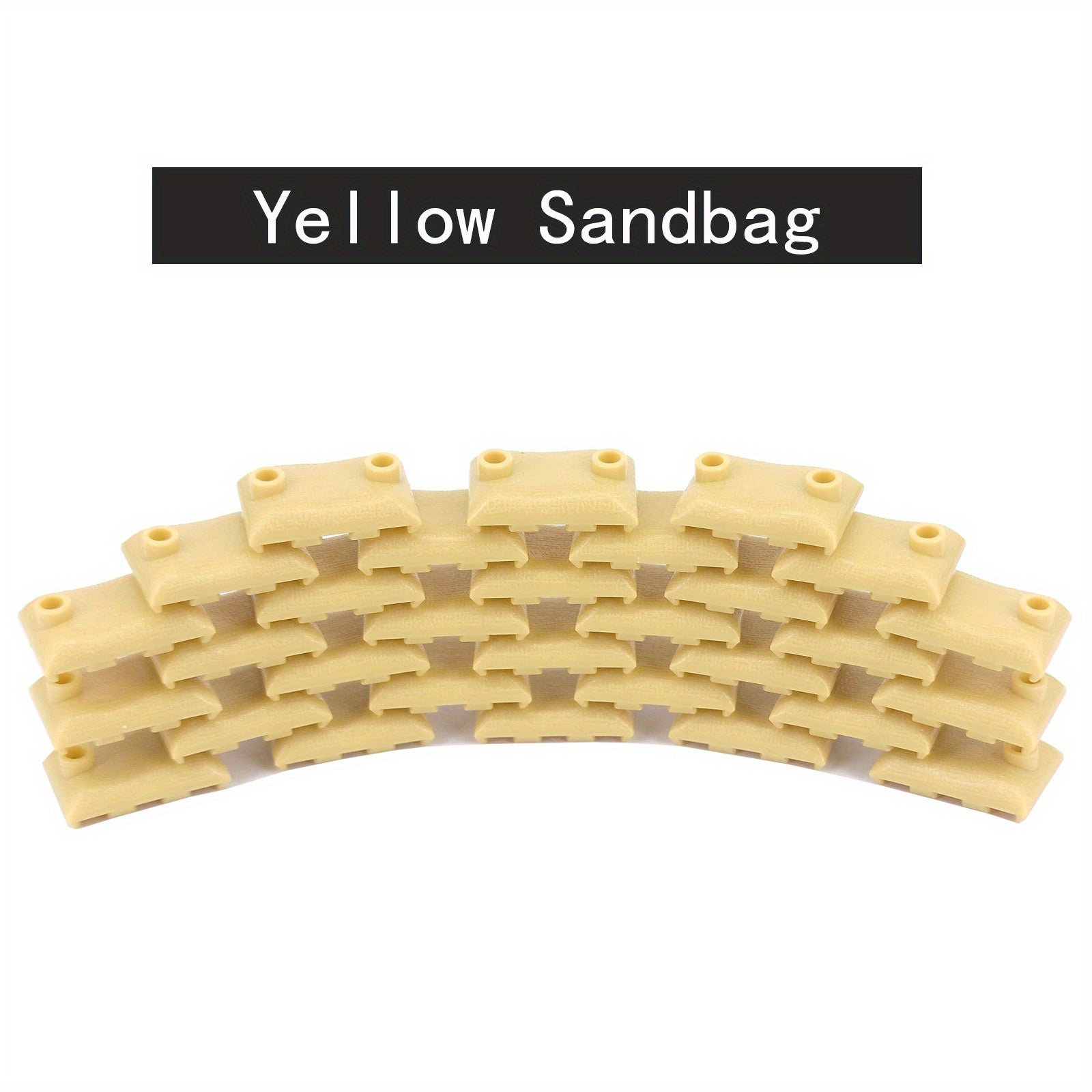 Sandbag Building Block Toy Multifunctional Sandbag Building Scene Accessories