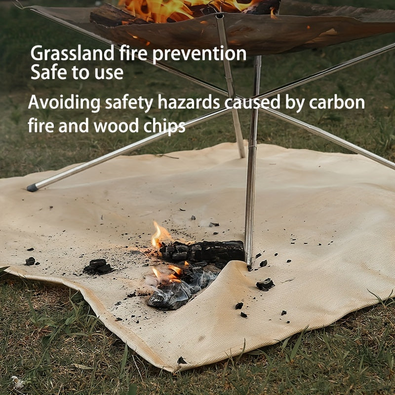 Portable Fireproof Insulation Pad for Camping High Temp Resistant