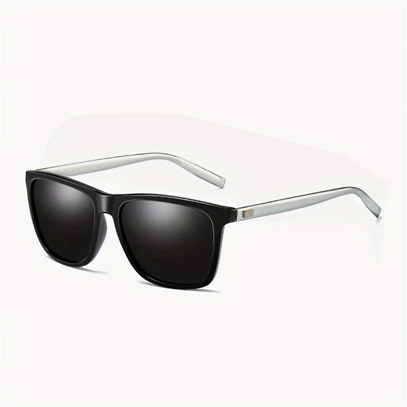 Men's Polarized Square Sunglasses UV400 High AC Alloy Eyewear