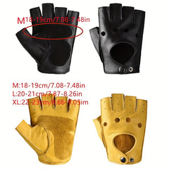 Men's Retro Touch Screen Motorcycle Gloves for Autumn and Winter