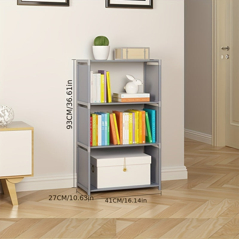 Steel Tube Combination Bookcase Shelf for Students