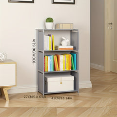 Steel Tube Combination Bookcase Shelf for Students