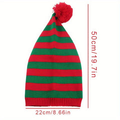 Christmas Knitted Santa Hat Soft Warm Beanie