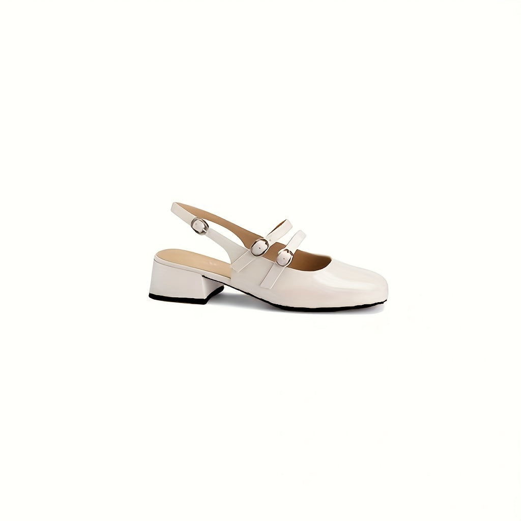 Women's Square Toe Mary Jane Sandals