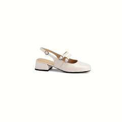 Women's Square Toe Mary Jane Sandals