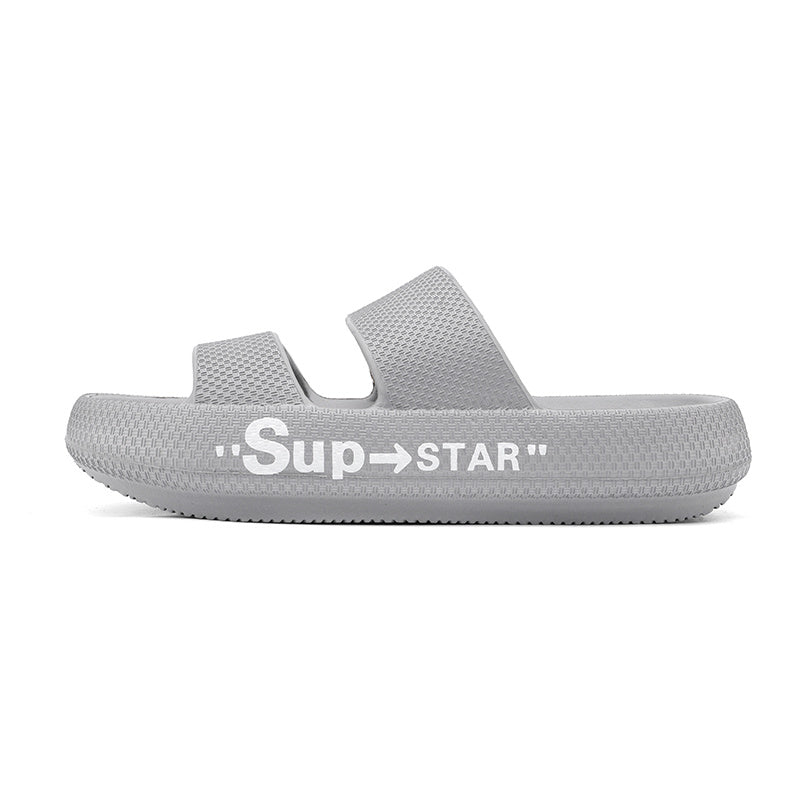 Men's Non Slip Lightweight Slides for Indoor Outdoor Beach Summer