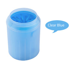 Pet Washing Cup Soft Silicone Foot Cleaning Cup Portable Brush