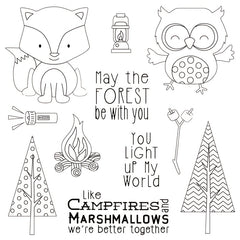 Cartoon Animals Clear Stamp for DIY Scrapbooking Card Making