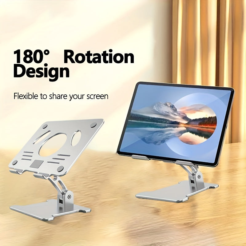 Adjustable Tablet Stand Aluminum Alloy Rotating Bracket