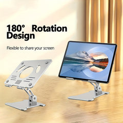 Adjustable Tablet Stand Aluminum Alloy Rotating Bracket