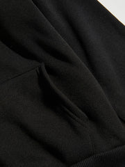Women's Letter Print Hoodie with Pocket