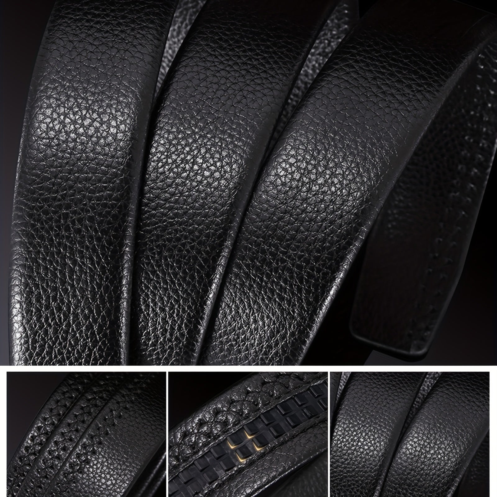 Automatic Buckle Belt Soft and Wear-resistant 37.80inch W