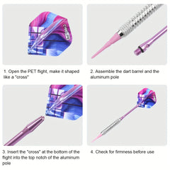 CyeeLife Soft Professional Darts 16g 18g for Training and Competition