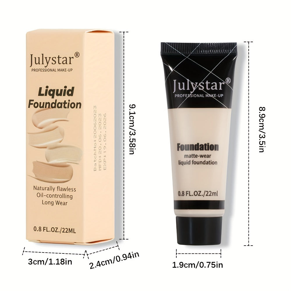 Matte Liquid Foundation Control Waterproof Makeup Concealer