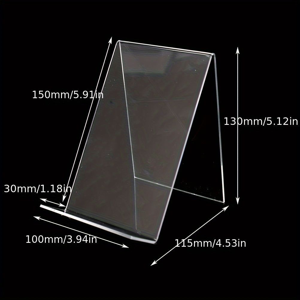 Acrylic Book Display Stand Photo Frame Brochure Holder