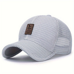 Men's Breathable Visor Hat Sun Protection Baseball Cap