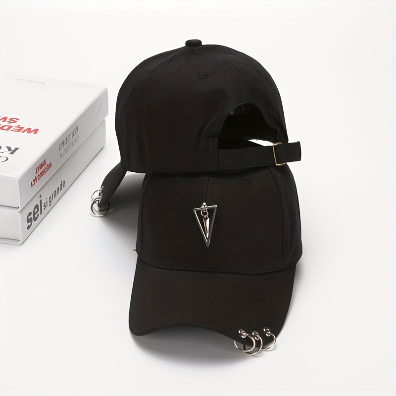 Adjustable Summer Casual Mens Peaked Cap For Outdoor Sport