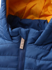 Boys Hooded Jacket Coat Zip Up Casual Kids Clothes
