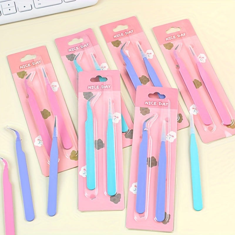 Macaron Tweezers for DIY Journal Stickers