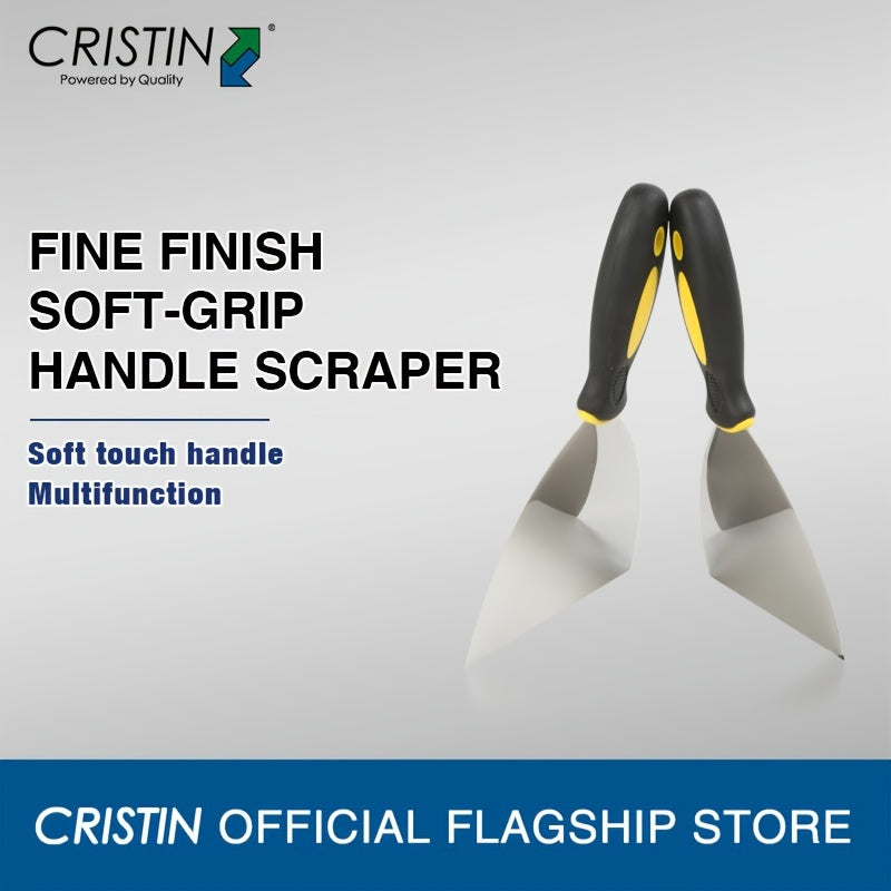 1pc Fine Finish Soft Grip Handle Scraper Soft Touch Handle 2 15