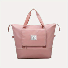 Large Capacity Duffle Bag Zipper Luggage Handbag Foldable Travel Storage