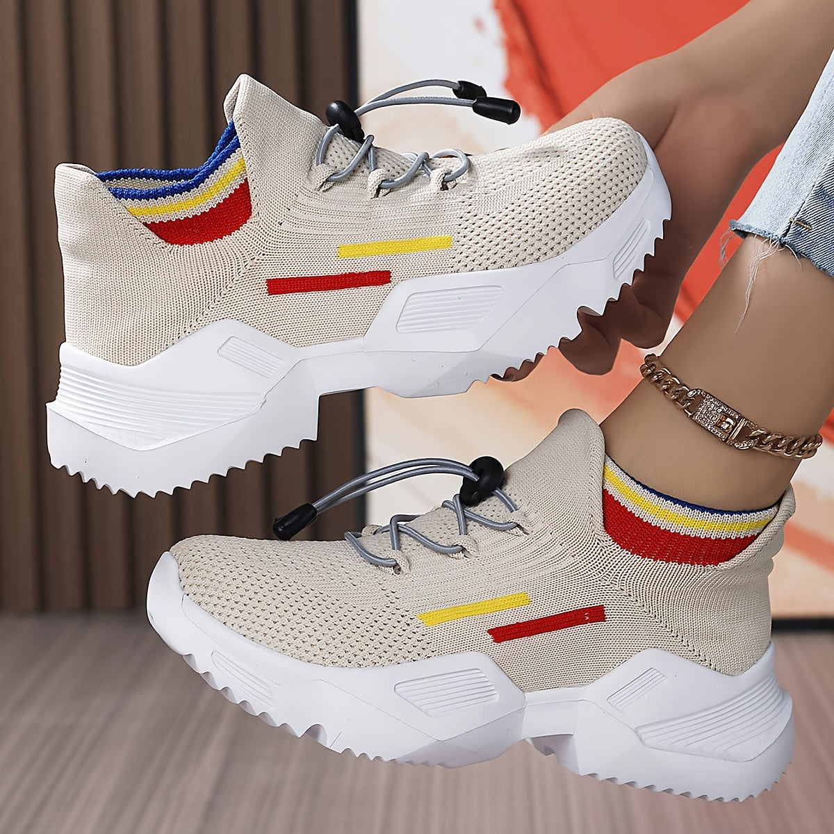 Women's Chunky Sneakers Breathable Sports Shoes