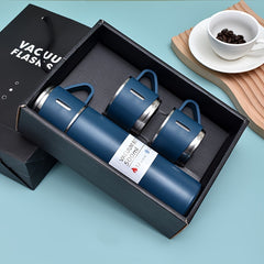17oz Stainless Steel Vacuum Mug with 3 Cup Lids