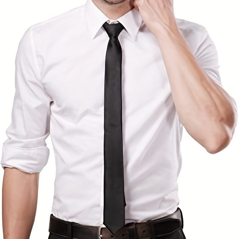 Men's Satin Tie for Formal Events