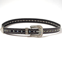 Western Studded Rhinestone Belt Vintage Bling Y2K