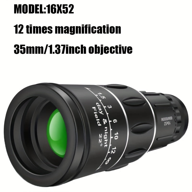 HD Monocular Waterproof Anti Fog for Camping Travel