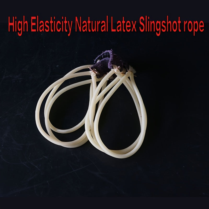 1m High Elasticity Natural Latex Band with 0.3-0.5mm Tube for Outdoor Sports