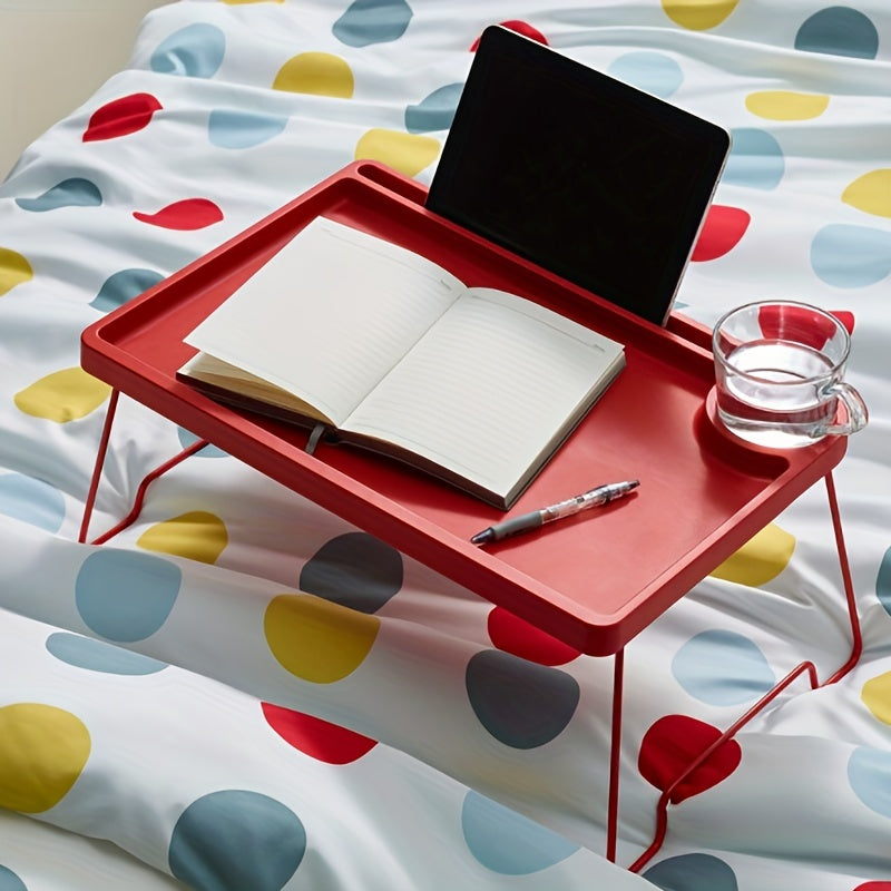 Foldable Bed Tray Table Breakfast Desk Sofa Bed Laptop Snack Tray