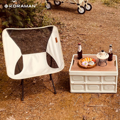 Ultralight Folding Moon Chair for Camping and Fishing