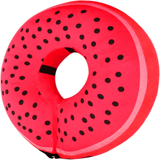 Inflatable Dog Donut Collar for Recovery After Surgery