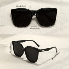 Cat's Eye Big Frame Glasses Men's Sunshade Sunglasses