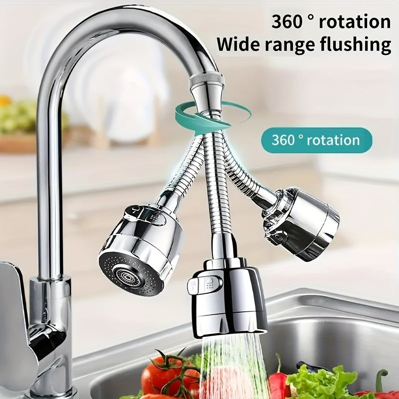 360 Rotation Pressurized Faucet Splash Head Kitchen Shower Filter
