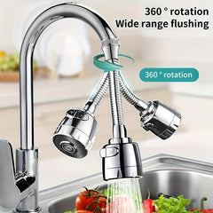 360 Rotation Pressurized Faucet Splash Head Kitchen Shower Filter