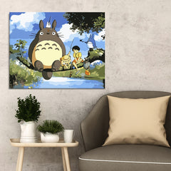 Cartoon Animals Painting By Numbers DIY Kit for Adults