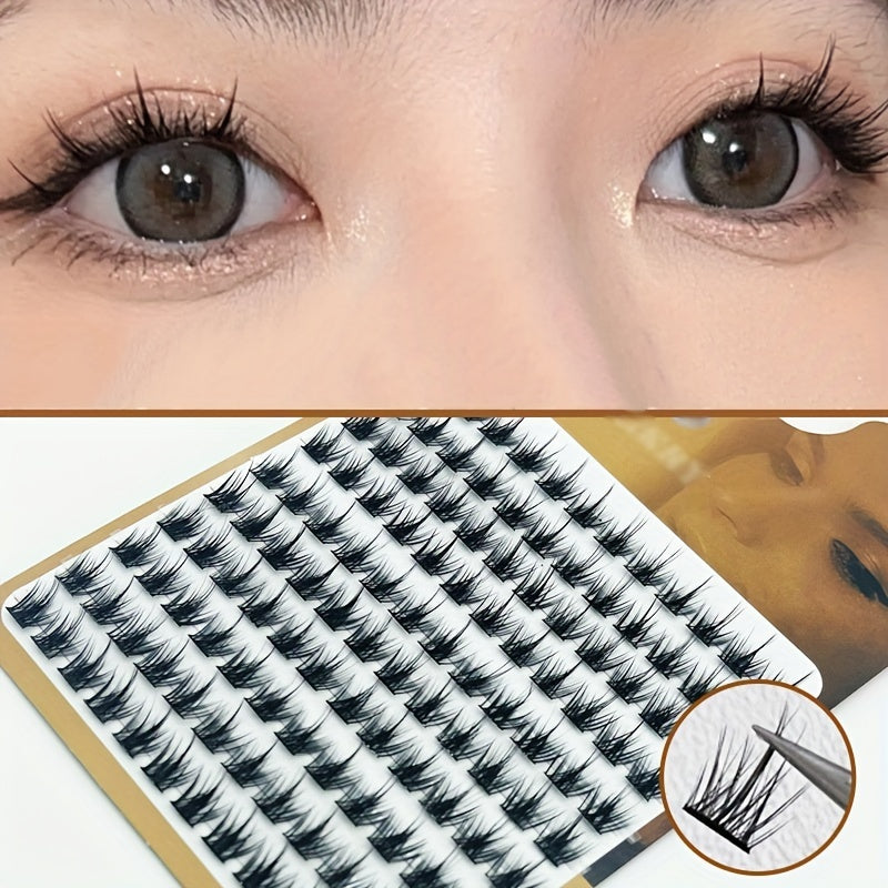 10 Rows Lazy Wild Devil False Eyelashes Set