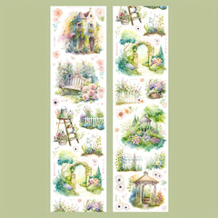 Small Fresh Garden Landscape Washi Special Tape Sticker