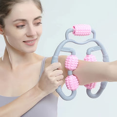 5 Wheels Trigger Point Arm Foam Roller for Arms Legs Calves