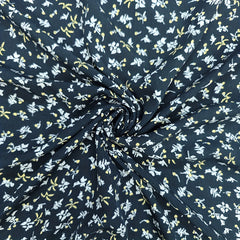 1yd Artificial Cotton Fabric DIY Clothes Dress Pants Quilt Cover Cut Size